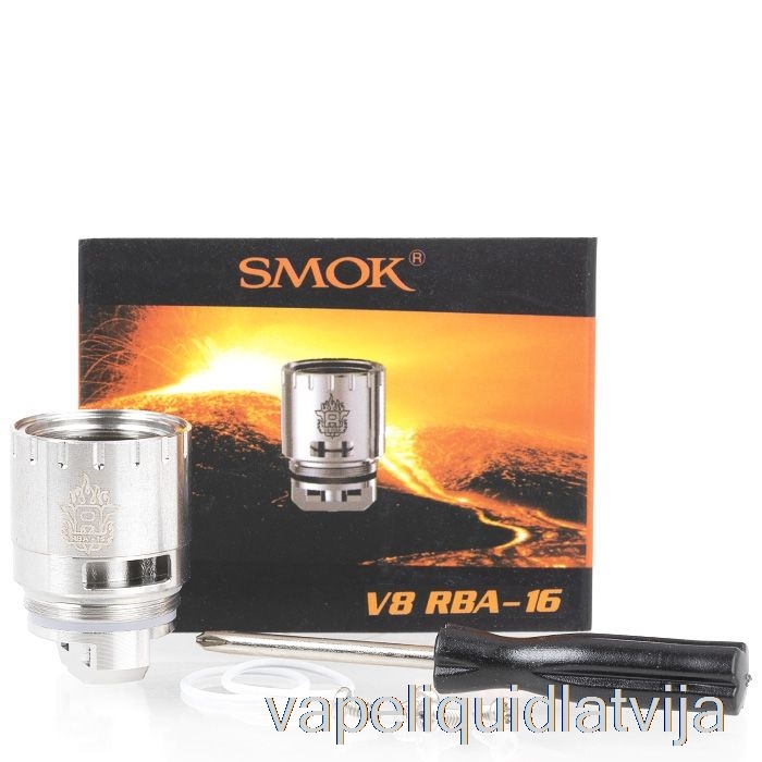 Smok Tfv8 Turbo Dzinēju Nomaiņas Spoles V8 Rba-16 Skava Divu Statņu (1 Iepakojumā) Vape šķidrums